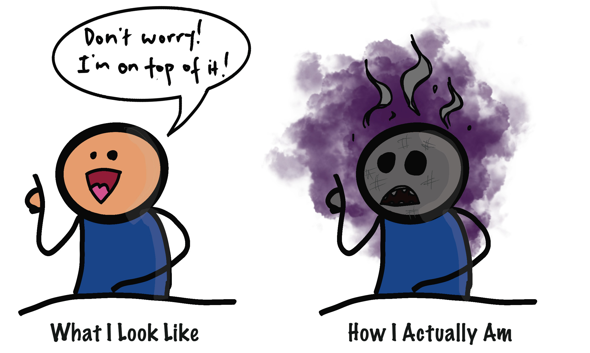 Burnout is a husk-maker