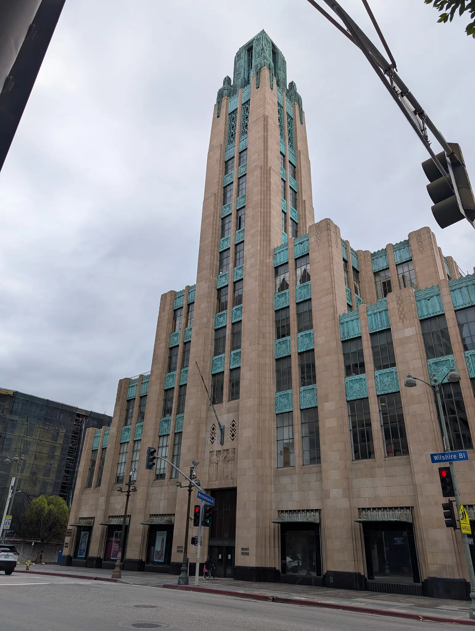 Just behind the Bullocks Wilshire is a fifth-floor apartment where I used to make quesadillas in a rice cooker.
